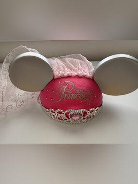 Disney Princess Tiara Mickey Ears Hat